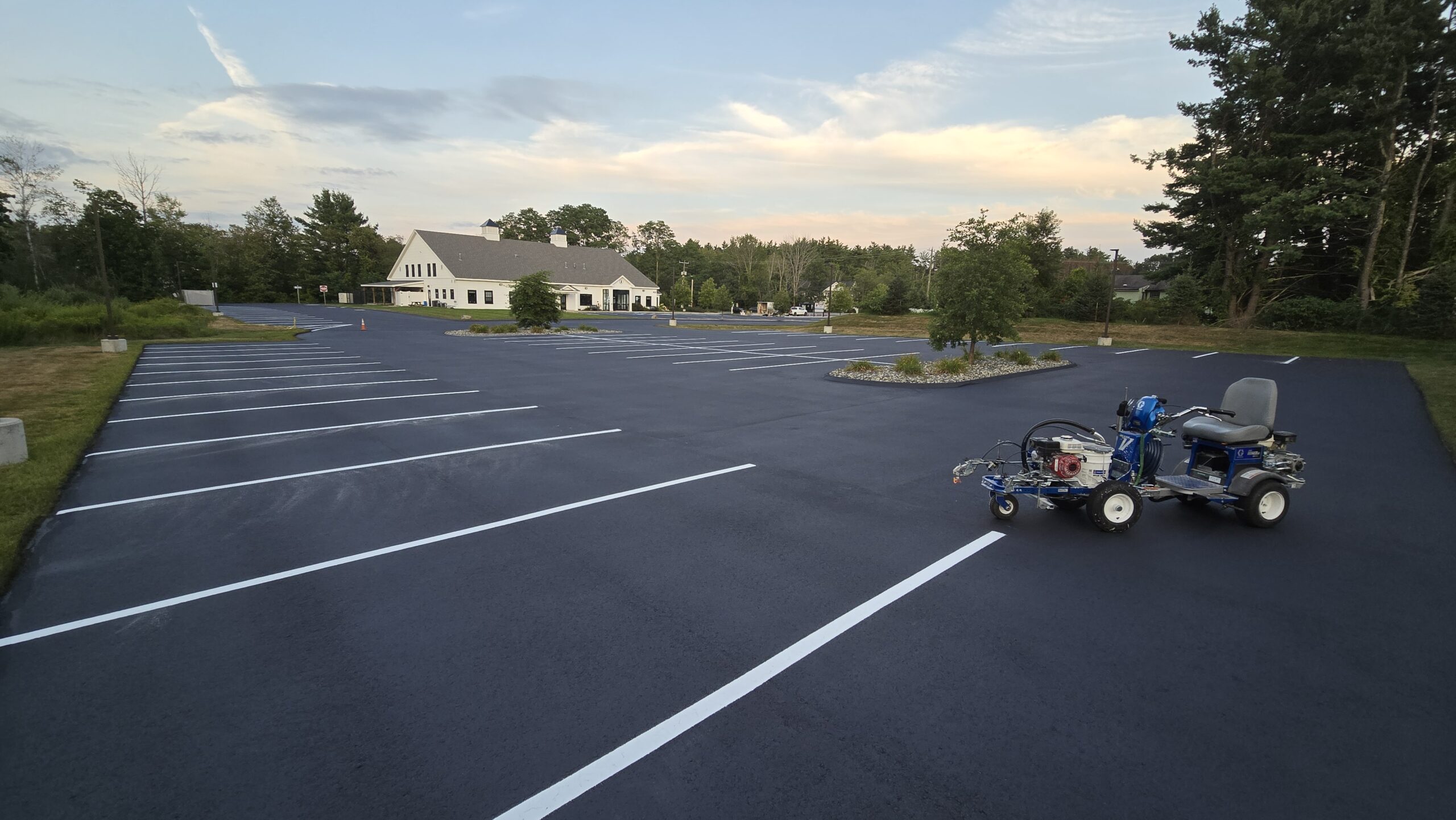 parking lot striping company Manchester, NH