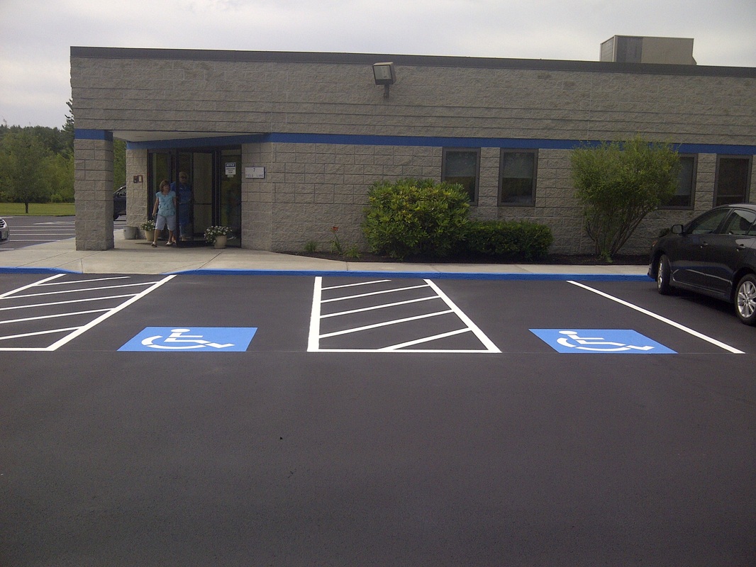 ADA Parking Lot Striping NH