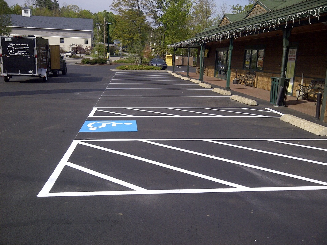 parking lot striping