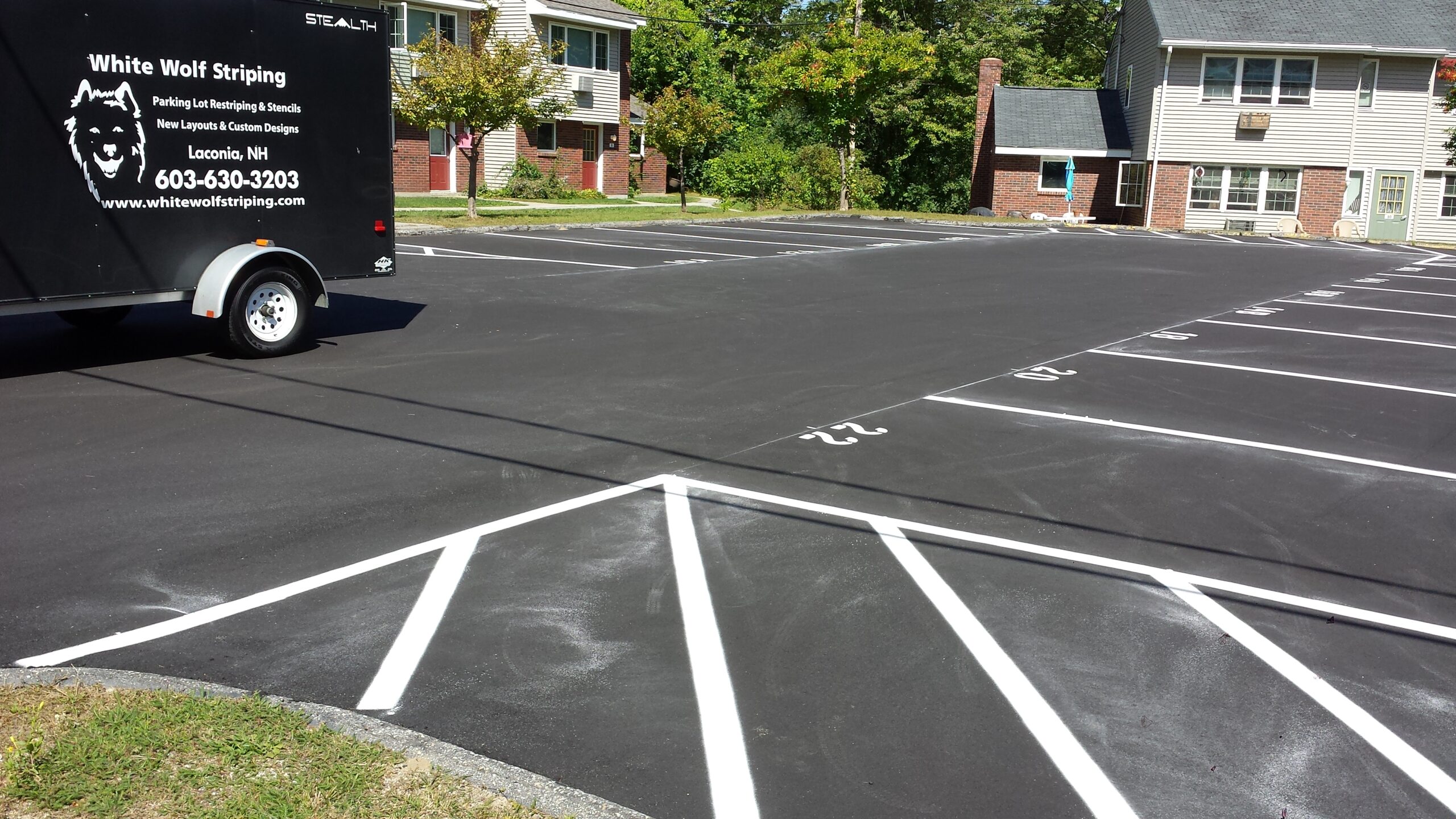 parking lot striping company Hooksett NH